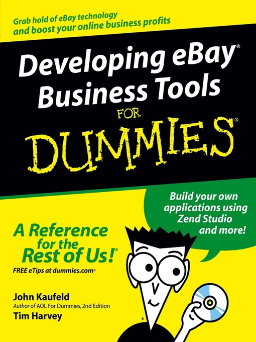 Title details for Developing eBay Business Tools For Dummies by John Kaufeld - Available